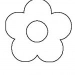 flower coloring page